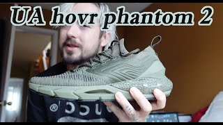 UA hovr phantom 2 under armour sneaker review [upl. by Marya]