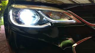 CHEVROLET CAVALIER 2018  XENON 6500K 55W  REPLACE BULB CHEVROLET CAVALIER [upl. by Einnov131]