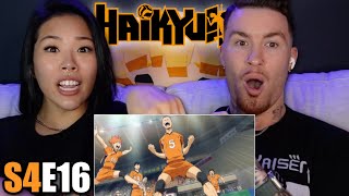 quotMy Favorite Match So Farquot  Haikyuu Reaction S4 Ep 16 [upl. by Chard]