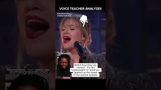 Voice teacher enjoys TEDDY SWIMS amp KELLY CLARKSON singing LOSE CONTROL teddyswims kellyclarkson [upl. by Peale]