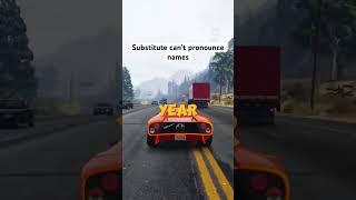 POV The substitute who can’t pronounce names simonbreaofficial skit funnymemes [upl. by Bose]