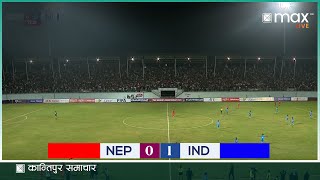 1st Half Highlights  SAFF Womens Championship 2024  Nepal Vs India [upl. by Morrill]