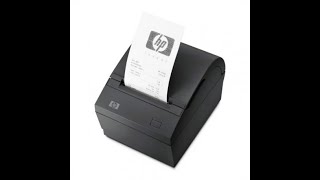 HP POS PRINTER A799  HP THERMAL PRINTER  TOKEN amp RECEIPT DESPONDENCE [upl. by Melise26]