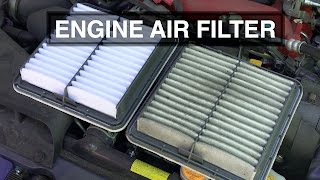 How To Replace The Engine Air Filter In A Subaru Impreza WRX STI Forester Outback [upl. by Braynard632]