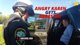 Karen Meltdown Caught on Bodycam  Midwest Safety Reaction [upl. by Geffner752]