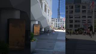 🇨🇦Beautiful Tall buildings in the City centershorts Vancouver City Canada [upl. by Ylloh]