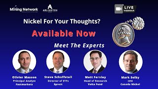 Nickel for your thoughts Live Webinar [upl. by Richards]