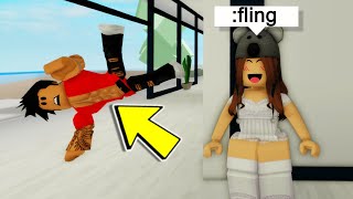 Brookhaven But I use Roblox ADMIN to SCARE ODERS on SNAPCHAT [upl. by Neysa]