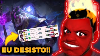 CAÍ com o PIOR TIME do LoL 💀 [upl. by Edrahc]