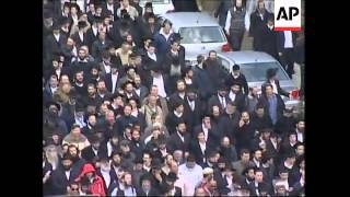 Huge crowds attend funeral of revered mystic Rabbi Yitzhak Kadouri [upl. by Gilburt487]