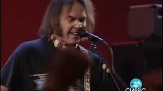 PEARL JAM and NEIL YOUNG quotRockin In The Free Worldquot live at MTV 1993 [upl. by Isiahi]