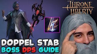 Throne amp Liberty Doppel Stab BOSS DPS Schaden Guide  PVE Tipps in TnL TaL  Wakayashi [upl. by Anitnahs]