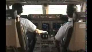 All Nippon Airways B747 400 Cockpit View for Take Off [upl. by Becker]