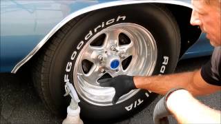 Mag Wheel Polishing Meguiars acid based wheel cleaner and mag wheels [upl. by Nnaeirrac]