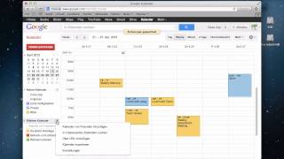 How to ICS KalenderDatei in den GoogleKalender importieren [upl. by Alphard946]