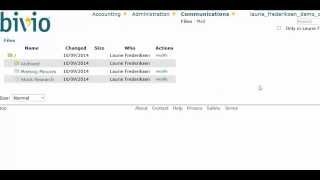 Adding and Deleting Files in Your bivio Investment Club File Storage Area [upl. by Deuno978]