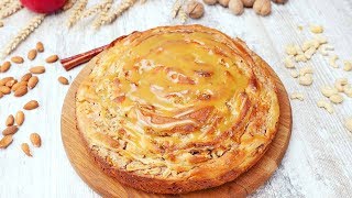 Яблочный пирог с карамелью  Рецепты от Со Вкусом [upl. by Mena]