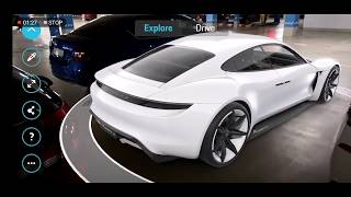 Porsche Mission E App  ARCore  Augmented Reality Android App  Official Google Play [upl. by Obla]