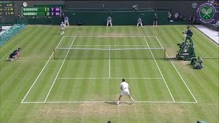 Sam Querrey upsets Novak Djokovic  Highlights  Day 6 [upl. by Barton]