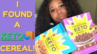 Keto Cereal Review  Keto Breakfast  Wonderworks [upl. by Artep]