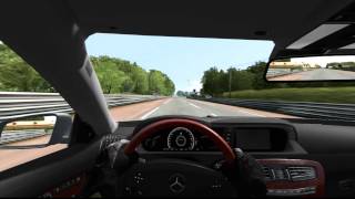 CL65 AMG Top Speed 205mph Autobahn [upl. by Inesita]