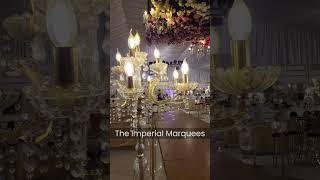 Enchanting Wedding Venue for Your Perfect Day  The Imperial Marquees [upl. by Einatsed]