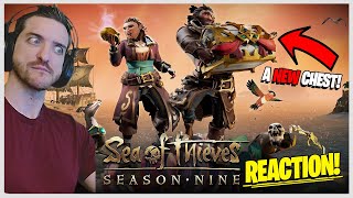 THE BEST SEA OF THIEVES UPDATE YET Season NINE reactioncommentary NEW CHEST  SKULL  Pace22 [upl. by Ahsinelg29]