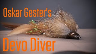 Fly Tying Tutorial Oskar Gesters Devo Diver [upl. by Aniakudo]