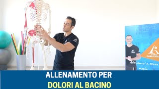 Allenamento COMPLETO per dolori bassa schiena e bacino [upl. by Hayley]