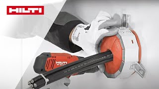 HOW TO USE die Hilti Brandschutzkabelmanschette CFSCC  Montagevideo [upl. by Rozella]