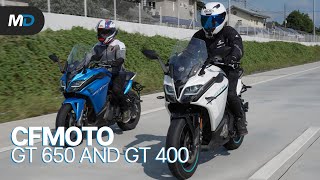 CFMoto GT 650 and GT 400 Review  Beyond the Ride [upl. by Vidovic]