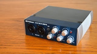 PreSonus Audiobox USB 96 Review [upl. by Esorbma]