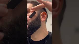 Learn how to shape up your beard using a cut throat razor beards beardstyle [upl. by Dina66]