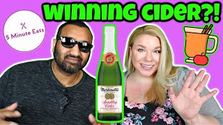 Martinellis Gold Medal Sparkling Cider Review [upl. by Oralle]