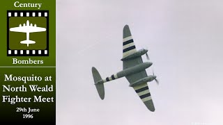 Stunning DH Mosquito Display at North Weald 96 [upl. by Xet]