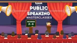 PUBLIC SPEAKING MASTERCLASSES  Art of Convincing others GRADES 35 [upl. by Ennayllek]