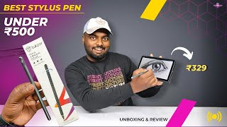 Best Stylus Pen Under ₹500 ⚡ Tukzer Stylus Pen Unboxing And Review  Supports All Touch Devices 😍🔥 [upl. by Ymma435]