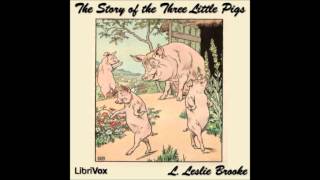 Three Little Pigs by Leonard Leslie Brook Free Audio Book for Kids amp Children [upl. by Longley344]