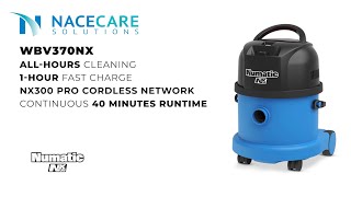 WVB 370NX NaceCare WetDry Canister Vacuum [upl. by Ailemor]