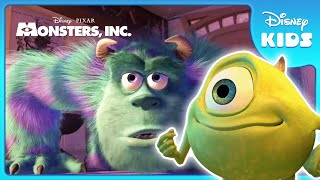 Adventures with Mike and Sulley 🌟  Monsters Inc  Disney Kids [upl. by Yelkao864]