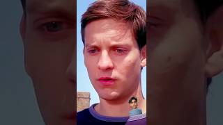 Tobey Maguire Becomes Spider Man Web Shooter Scene  shorts spiderman tobeymaguire shorts [upl. by Arekahs226]