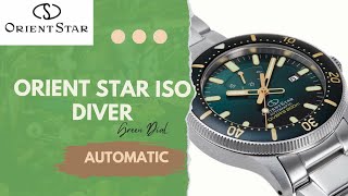 Orient Star ISO Diver Green Dial [upl. by Yeliab118]