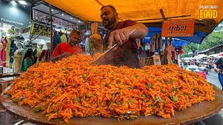 Making Of Mumbais Favorite Tawa Pulao  Best Street Food in Mumbai [upl. by Gauldin]