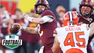 Career Highlights Minnesota QB Tanner Morgan  Minnesota Football  2023 NFL Draft [upl. by Jeramey176]