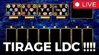 TIRAGE AU SORT LDC  Tirage Groupe Ligue des ChampionsChampions League Draw [upl. by Wilkinson]