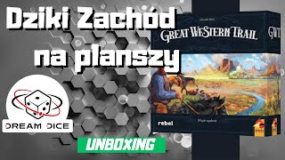 GREAT WESTERN TRAIL Unboxing Dziki Zachód krowy i kowboje [upl. by Baras906]