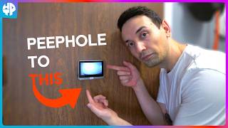 Smart Peephole Wireless Camera Doorbell  EZVIZ CP4 Review [upl. by Mercier926]