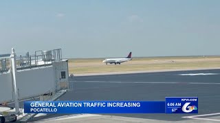 Pocatello Regional Airport Seeing a Aviation Traffic Increase [upl. by Tally]