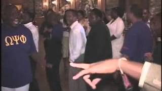 Omega Psi Phi Beta Chapter Wedding Salute [upl. by Adnuhsal]