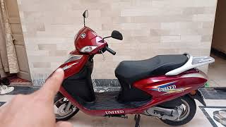 United Scooty Review and Maintenance [upl. by Higley]